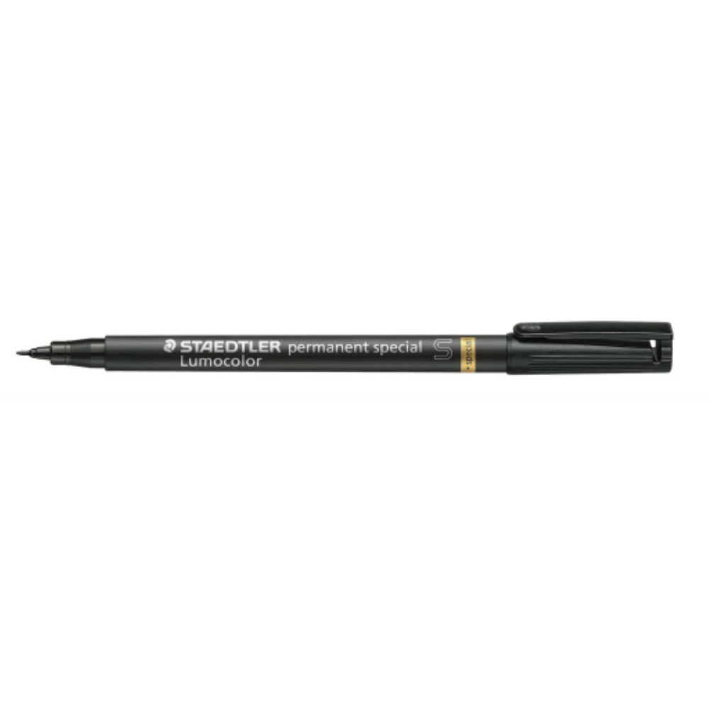 319-S-9 STAEDTLER-Mars Limited MARKER LUMO.SUPER PERM.XF.BLA