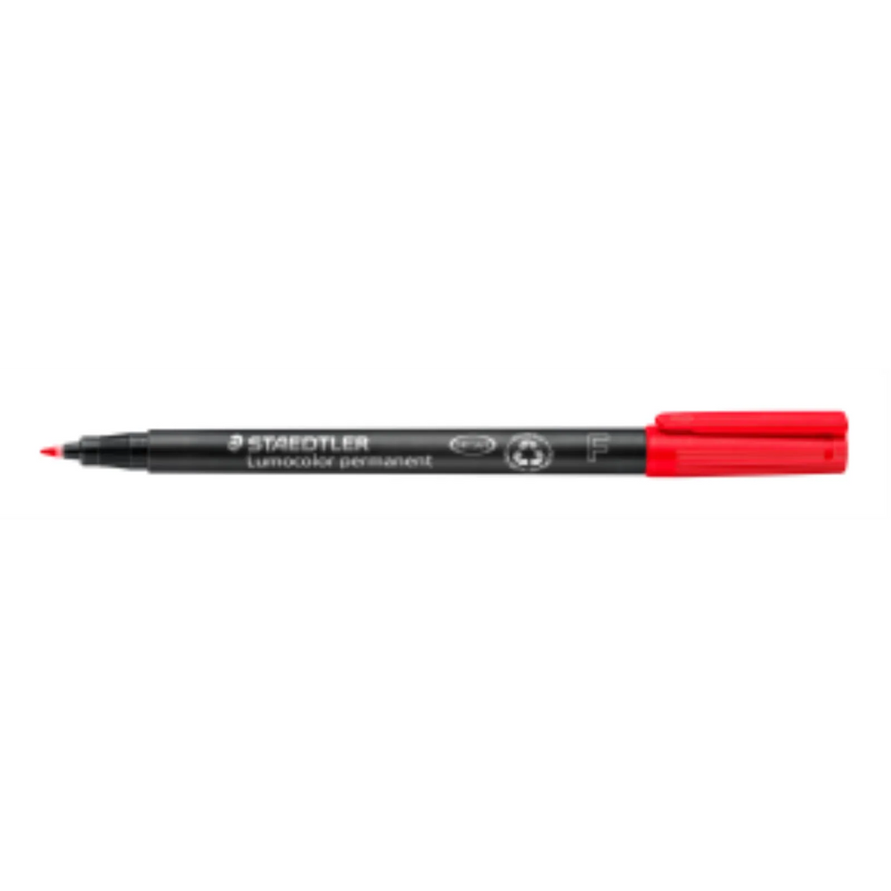318-2 STAEDTLER-Mars Limited MARKER LUMO.FINE PERM.RED