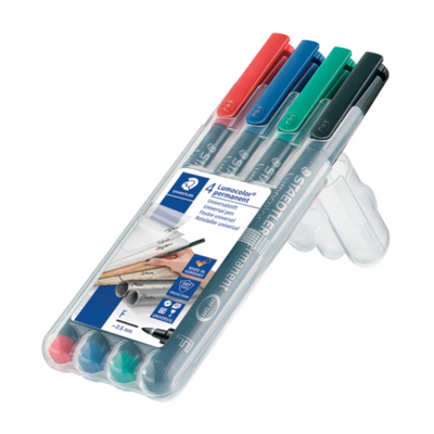 318-WP4 STAEDTLER-Mars Marqueur LUMO.FINE PERM. CARTE