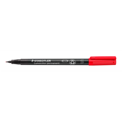 313-2 STAEDTLER-Mars Limited MARKER LUMO. XFINE PERM.RED