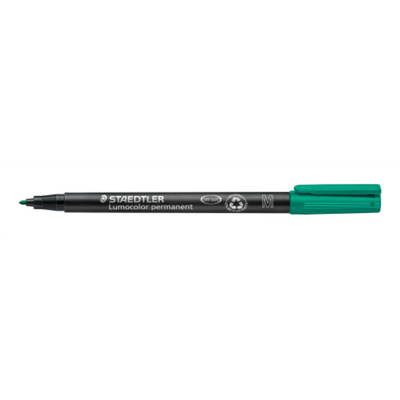 317-5 STAEDTLER-Mars Marqueur LUMO.MED.PERM.VERT