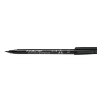 313-9 STAEDTLER-Mars Marqueur LUMO.S.FINE Permanent Noir