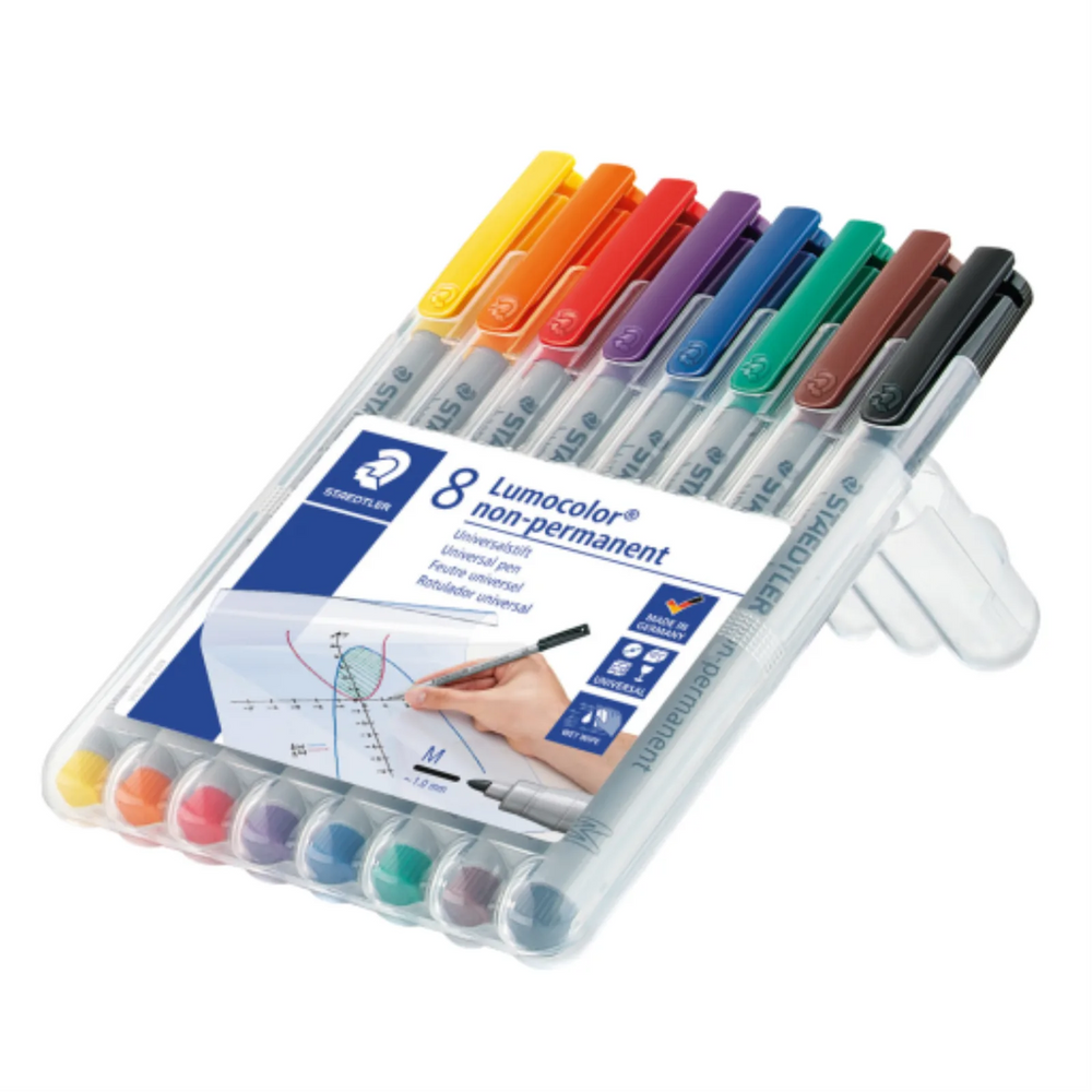 315-WP8 STAEDTLER-Mars Limited MARKER LUMO.MED.WASH. CARD