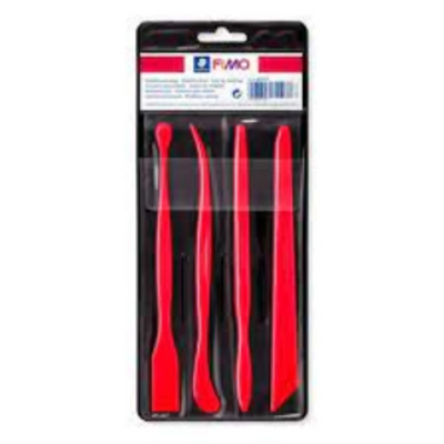Staedtler Fimo Plastic Modelling Tool Set - 4 Tools (8711-05)