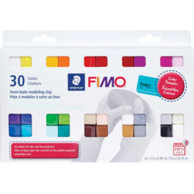 Staedtler Fimo Soft 30 Assorted Colour Pack (8023-C30)