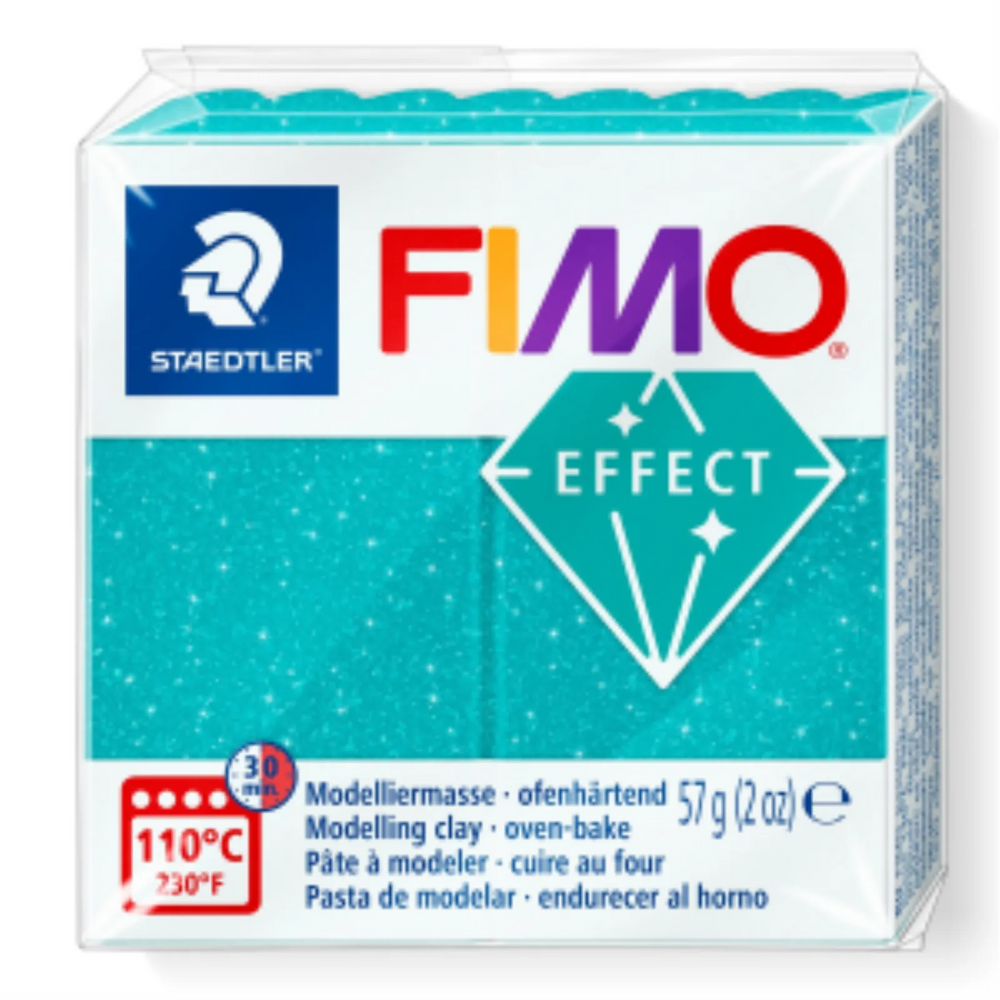 Modelling Clay Fimo Effect Galaxy Turquoise 57g (2 oz)