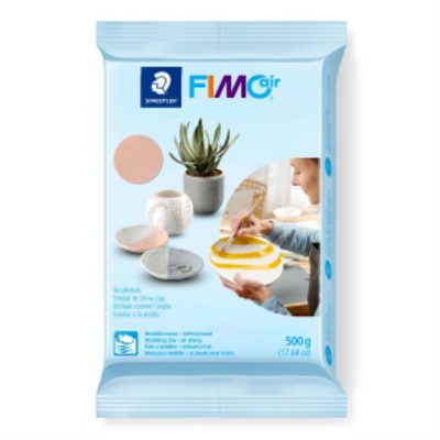 Staedtler FIMOair Modelling Clay 500g Pale Pink (8100-43)