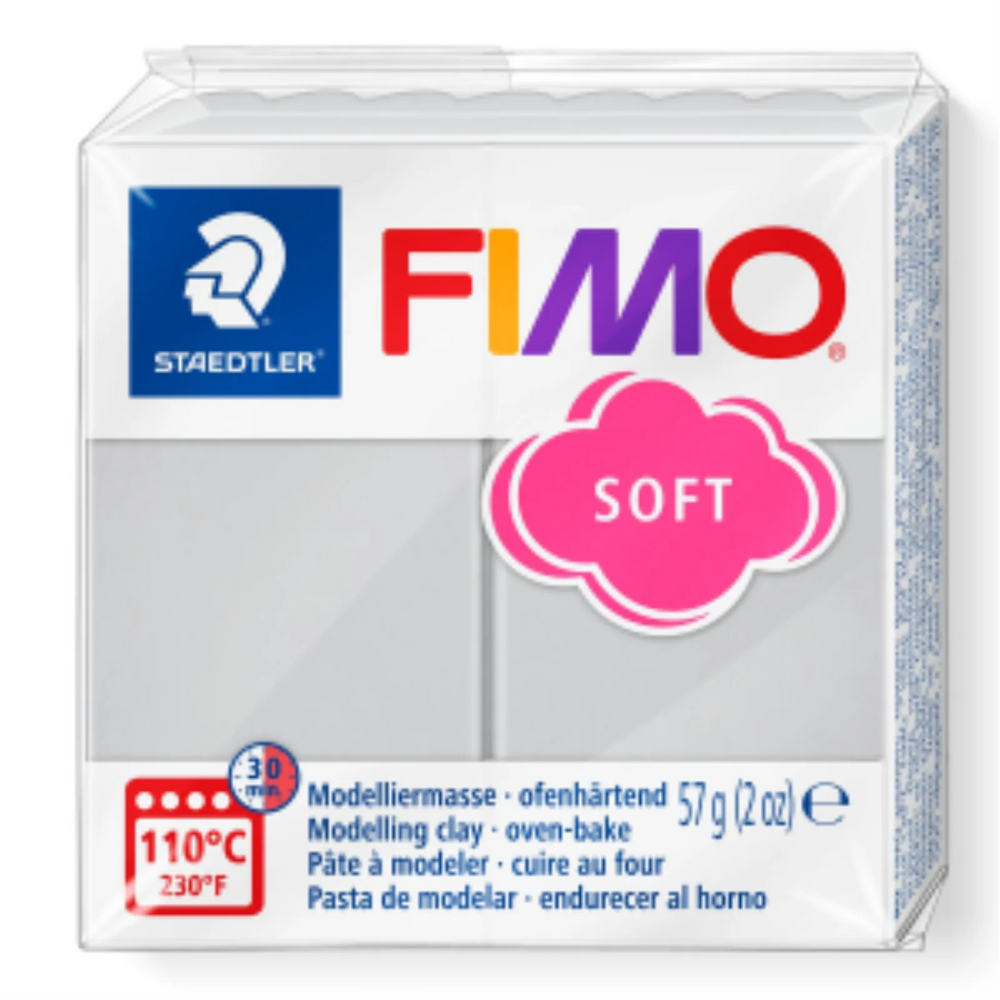 Modelling Clay Fimo Soft Dolphin Grey 57g (2 oz)