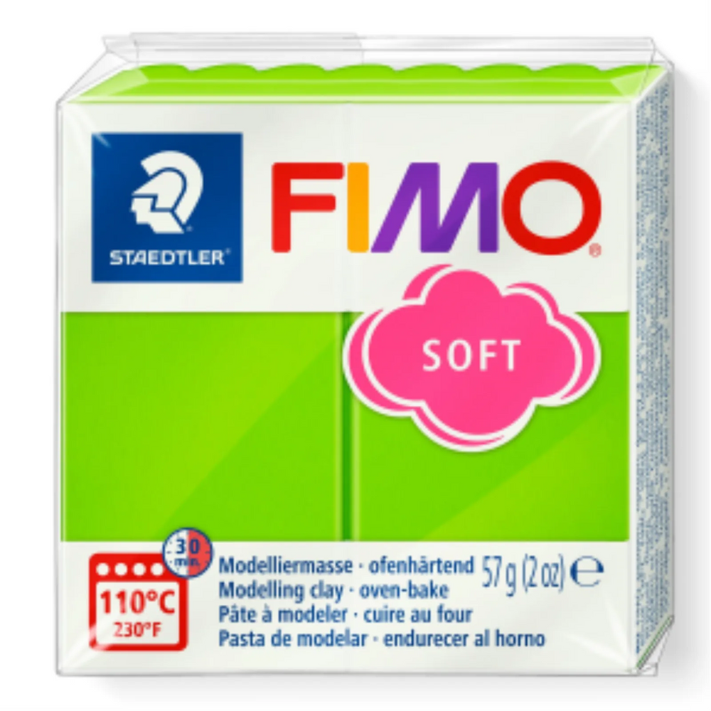 Modelling Clay Fimo Soft Apple Green 57g (2 oz)