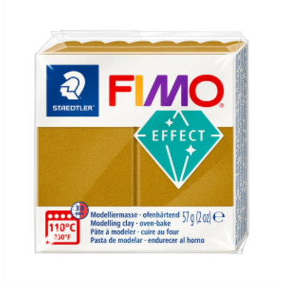 Pâte à modeler Fimo Effet Or Métallique 57 g (2 oz)