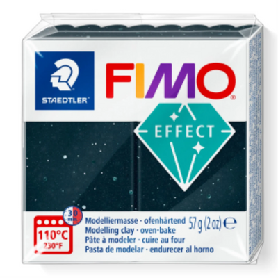 Staedtler Modelling Clay Fimo Effect Black Granite Stone 57g (8010-903)