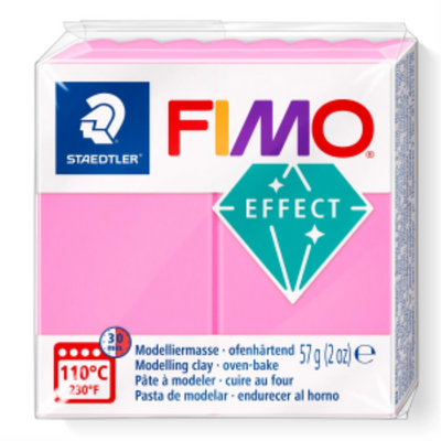Argile à modeler Staedtler Fimo Effet Néon Fuchsia 57g (8010-201)