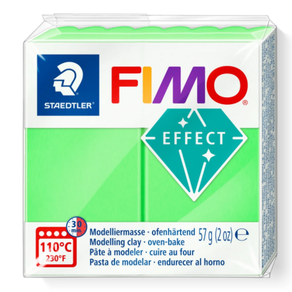 Modelling Clay Fimo Effect Neon Green 57g (2 oz)