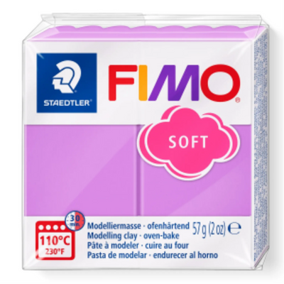 Staedtler Fimo Soft Modelling Clay Lavender 57g (2 oz) (8020-62)