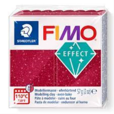 Pâte à modeler Fimo Effet Galaxie Rouge 57g (2 oz)