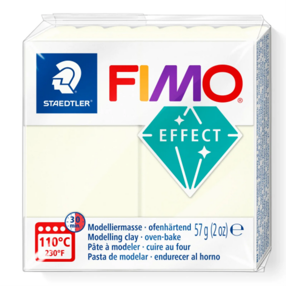 Modelling Clay Fimo Effect Noctilucent (Glow in the Dark) 57g (2 oz)