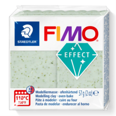 Staedtler Fimo Effect Botanical Spinach Modelling Clay 57g (8010-570)