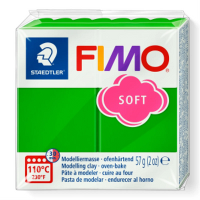 Staedtler Fimo Soft Tropical Green Modelling Clay 57g (8020-53)