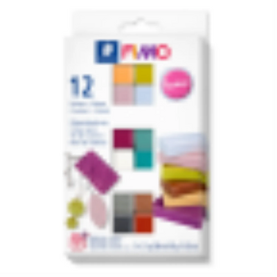Staedtler Fimo Soft Fashion Colours 12 Colour Pack (8023-C12-5)