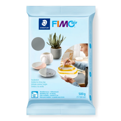 Staedtler FIMOair Modelling Clay 500g Grey (8100-80)