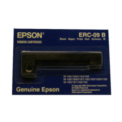 Epson Ribbon Cartridge - Dot Matrix - 200000 Characters - Black - 1 Each, ERC-09B