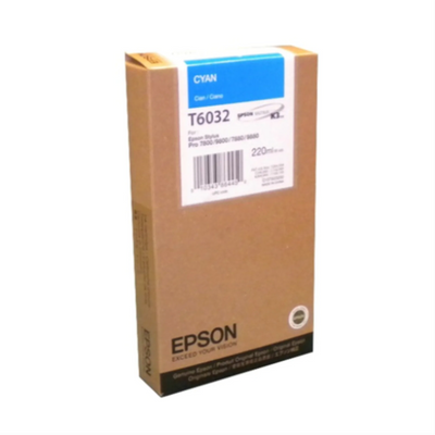 T603200 EPSON ULTRACHROME CYAN K3 FOR STYLUS PRO 7800/7880/9