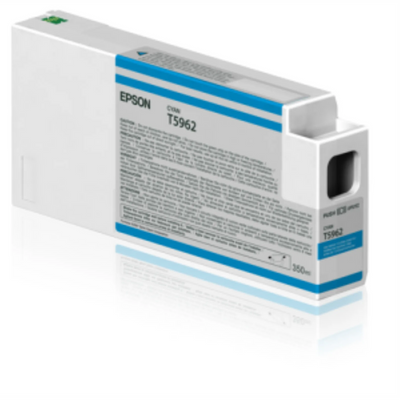 T596200 EPSON ULTRACHROME HDR CYAN  350ML, STYLUS PRO 7700/7