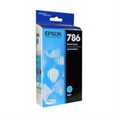 T786220-S EPSON CYAN INK W/SENSORMATIC WF4630/4640/5110/519