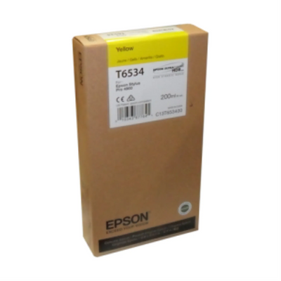T653400 EPSON STYLUS PRO 4900 JAUNE 200ML