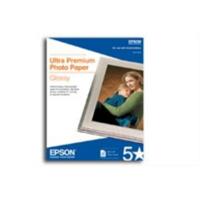 Epson Ultra Premium Glossy Photo Paper 8x10 20 Sheets (S041946)