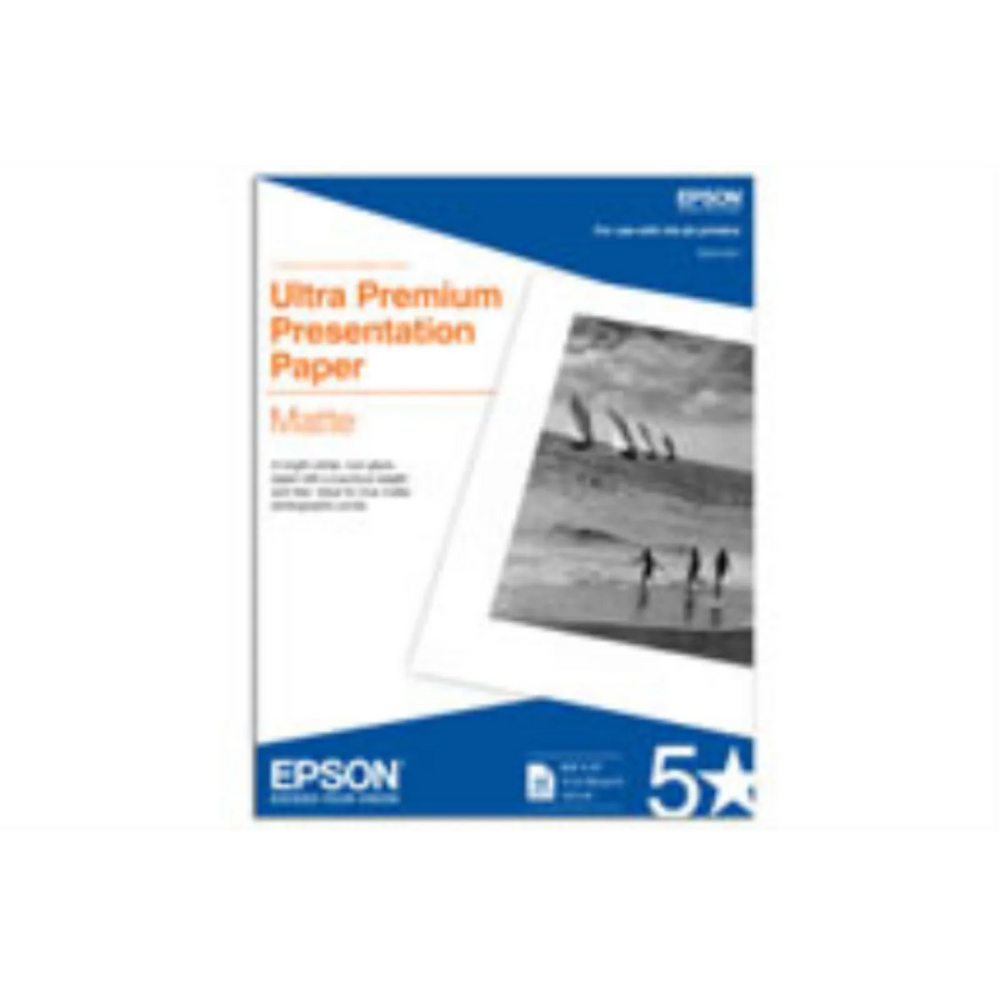 S041339 EPSON ULTRA PREMIUM PAPER MATTE, SB SIZE (13"X19") (
