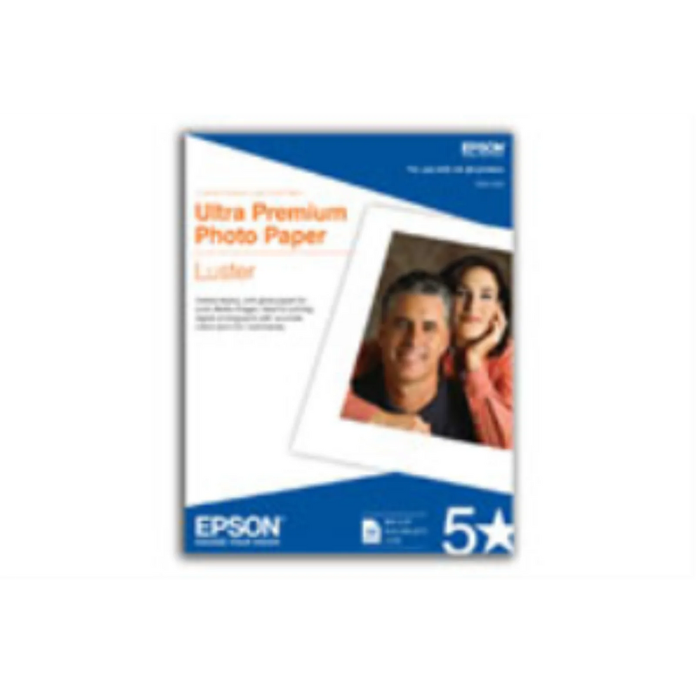 S041405 EPSON ULTRA PREMIUM PHOTO PAPER LUSTER, (LETTER) (50