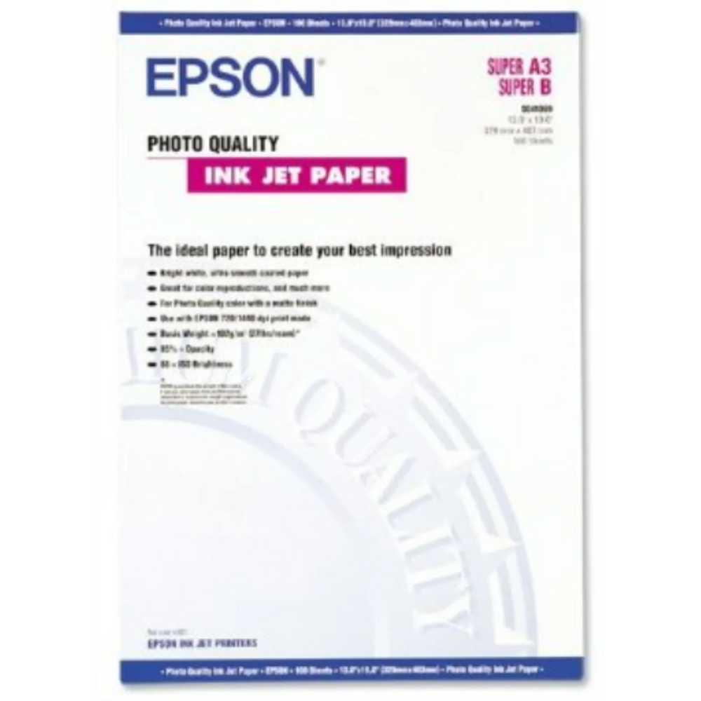 Epson Presentation Paper Matte, Super B size, 13x1