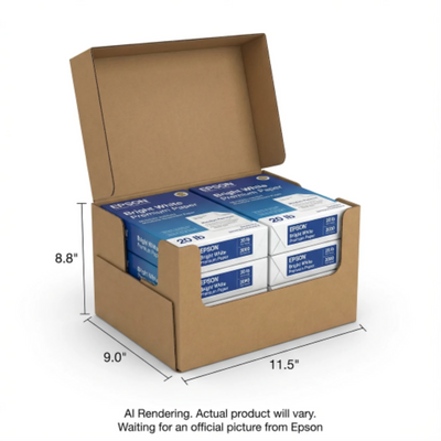 Epson Bright White Premium Paper Letter 4 Pack (S450218-4)