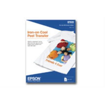 Papier transfert Iron-On Epson, format Lettre, 10 feuilles (S041153)