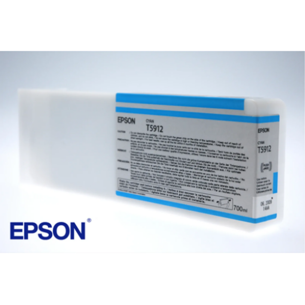 Epson UltraChrome K3 Cyan Ink, 700ml, Stylus Pro 118