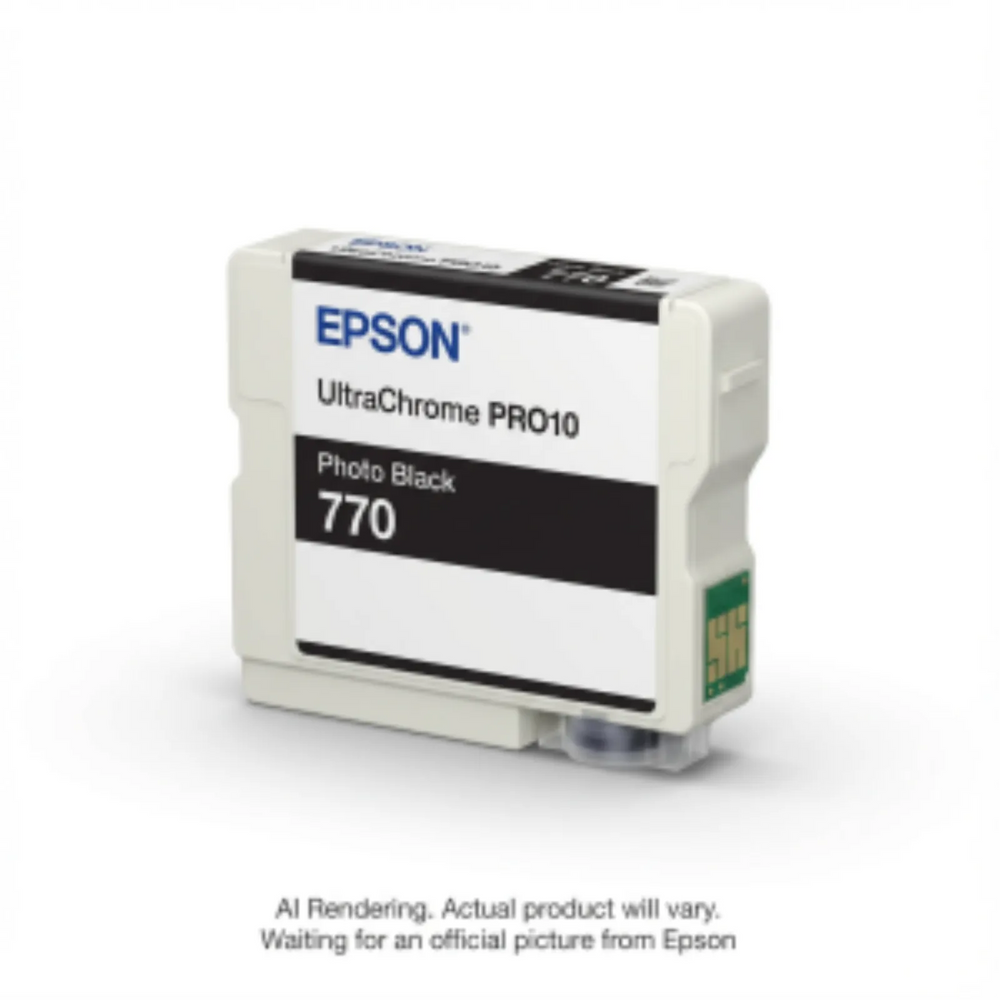 Epson Ultrachrome PRO10 Black Ink Cartridge, 25MLT77