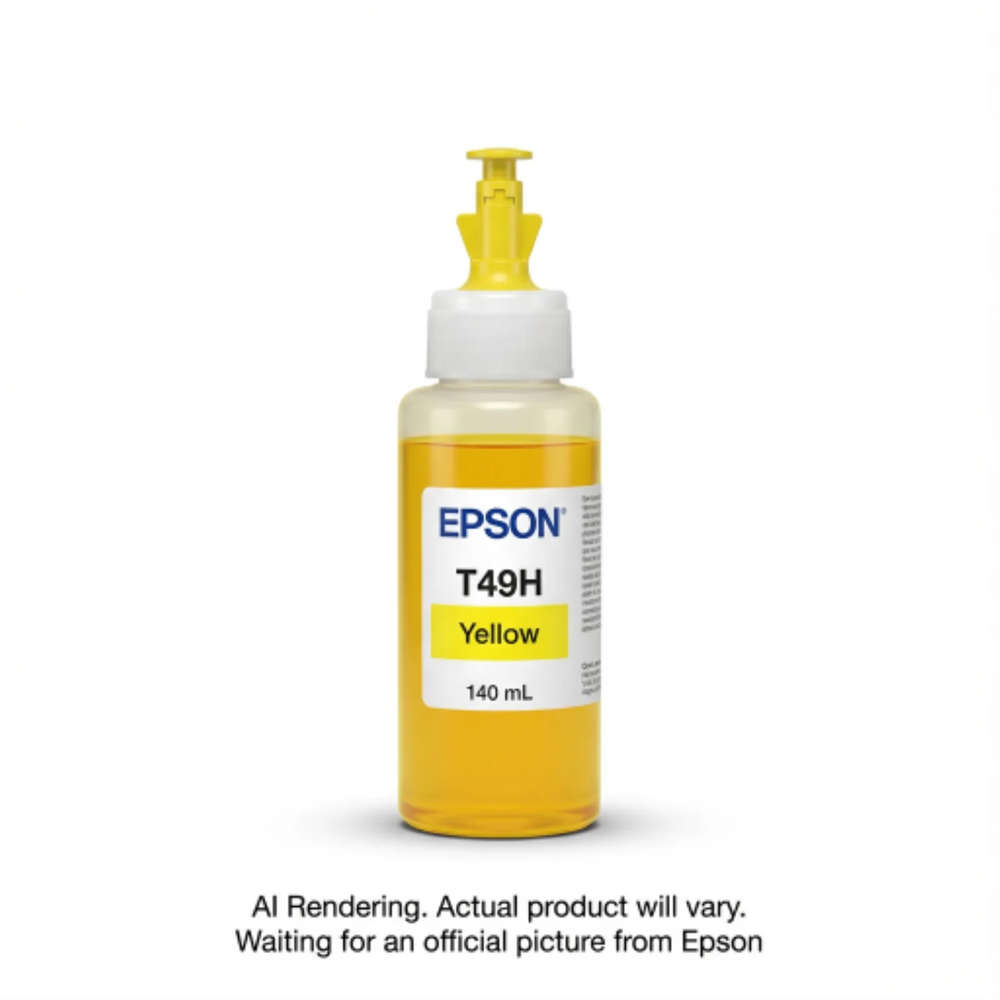 Epson T49H Yellow Ink Bottle 140 ML SC-T3170xT49H400