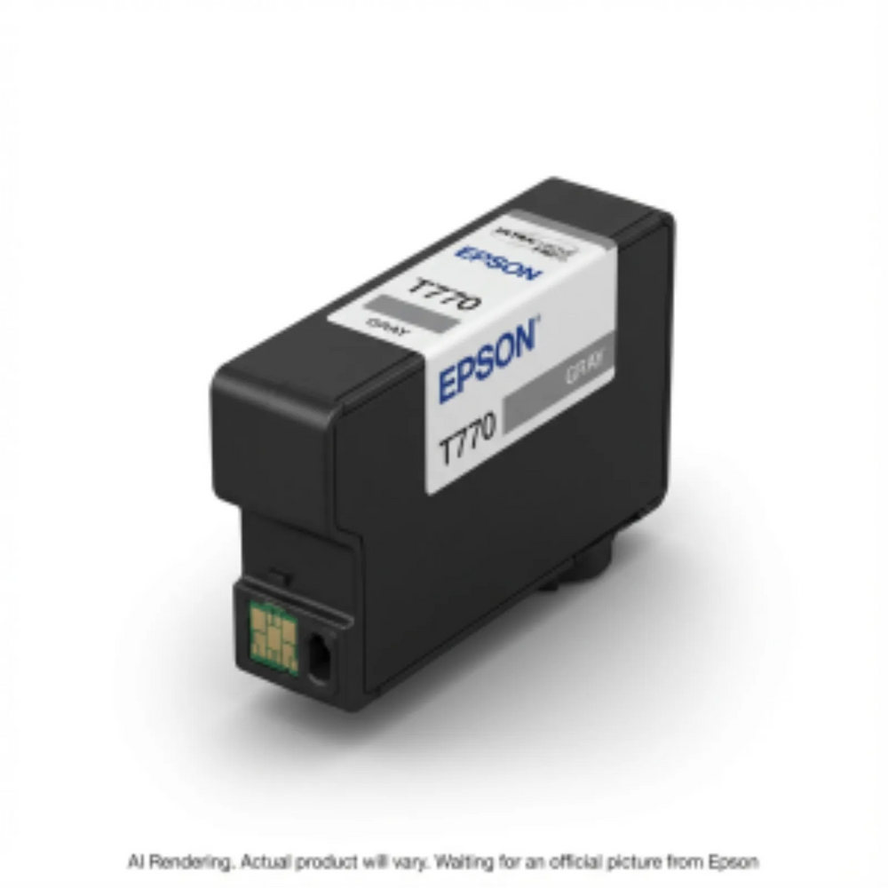 Epson Ultrachrome PRO10 Gray Ink Cartridge, 25MLT770