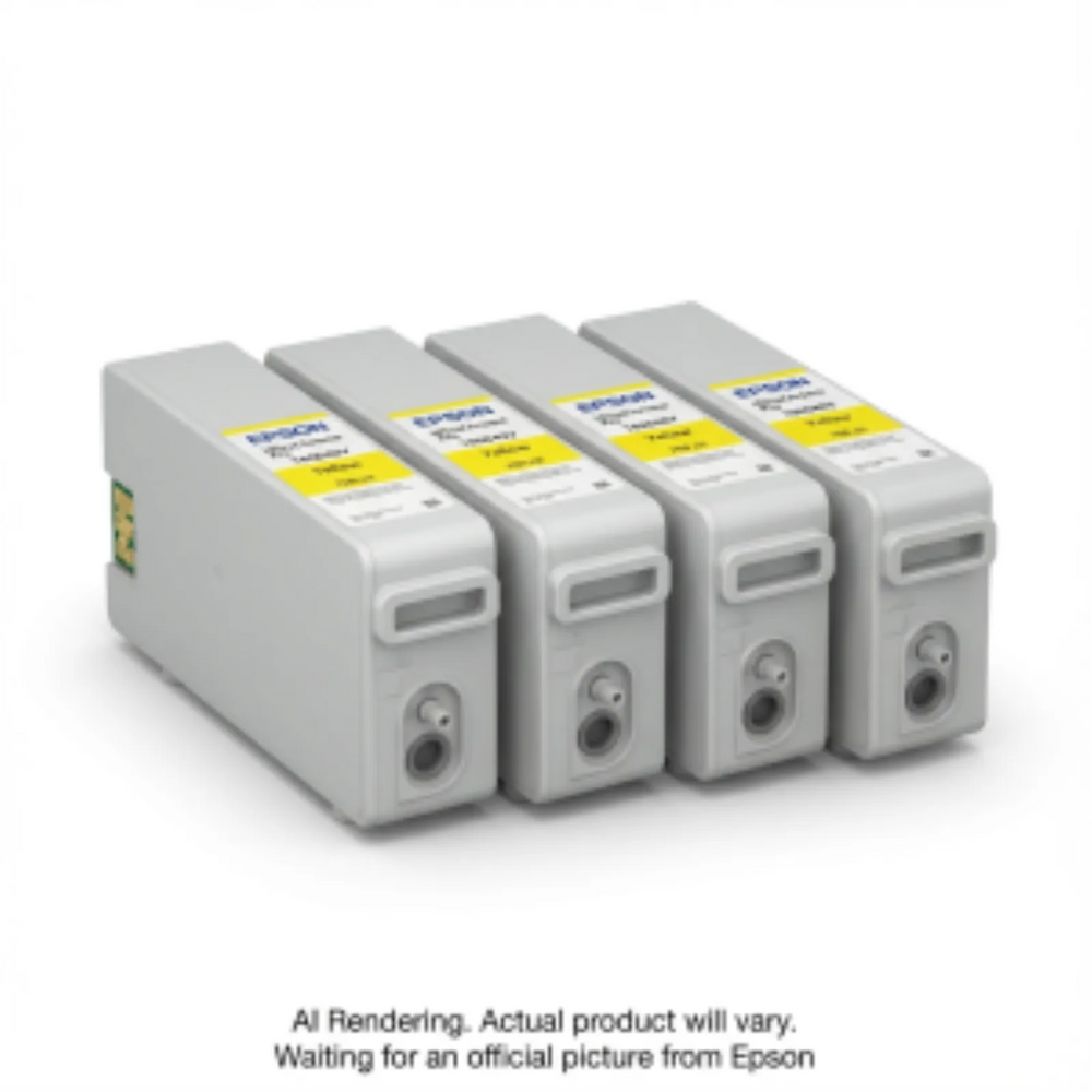 T80040v Epson UltraChrome Pro Yellow Multi-Pack (4) Ink Cartridge 700 ML