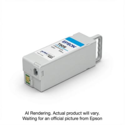 Epson ULTRACHROME XD3 Cyan Cartridge, 350MLT50S220