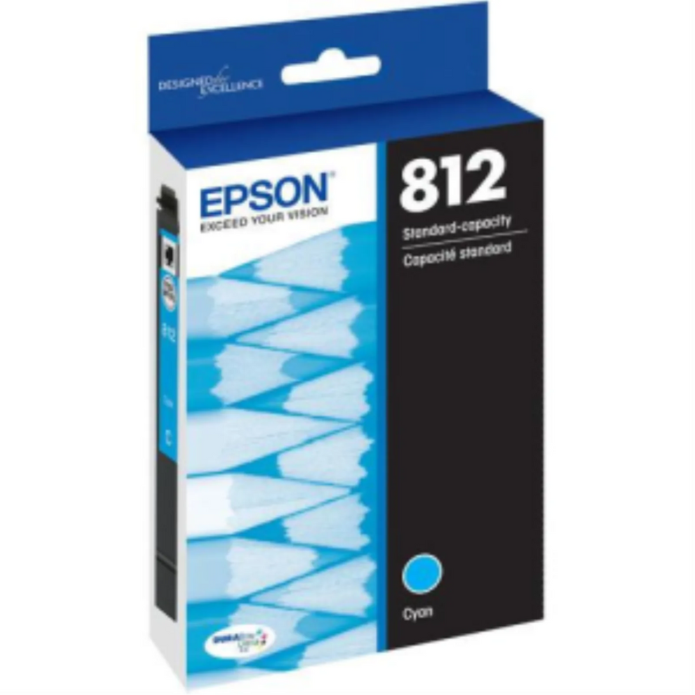 T812220-S Epson EPSON T812 Standard Capacity Cyan Ink Cartri