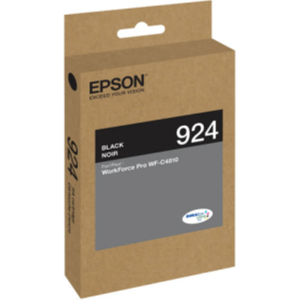 T924120 Epson EPSON T924 Black Ink Cartridge, Standard Capac