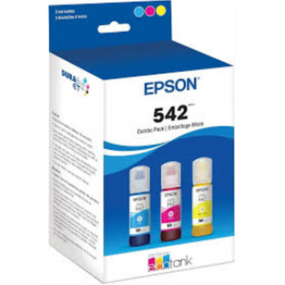 T542520 Epson 542 Bouteilles d'encre pigmentée couleur combinées