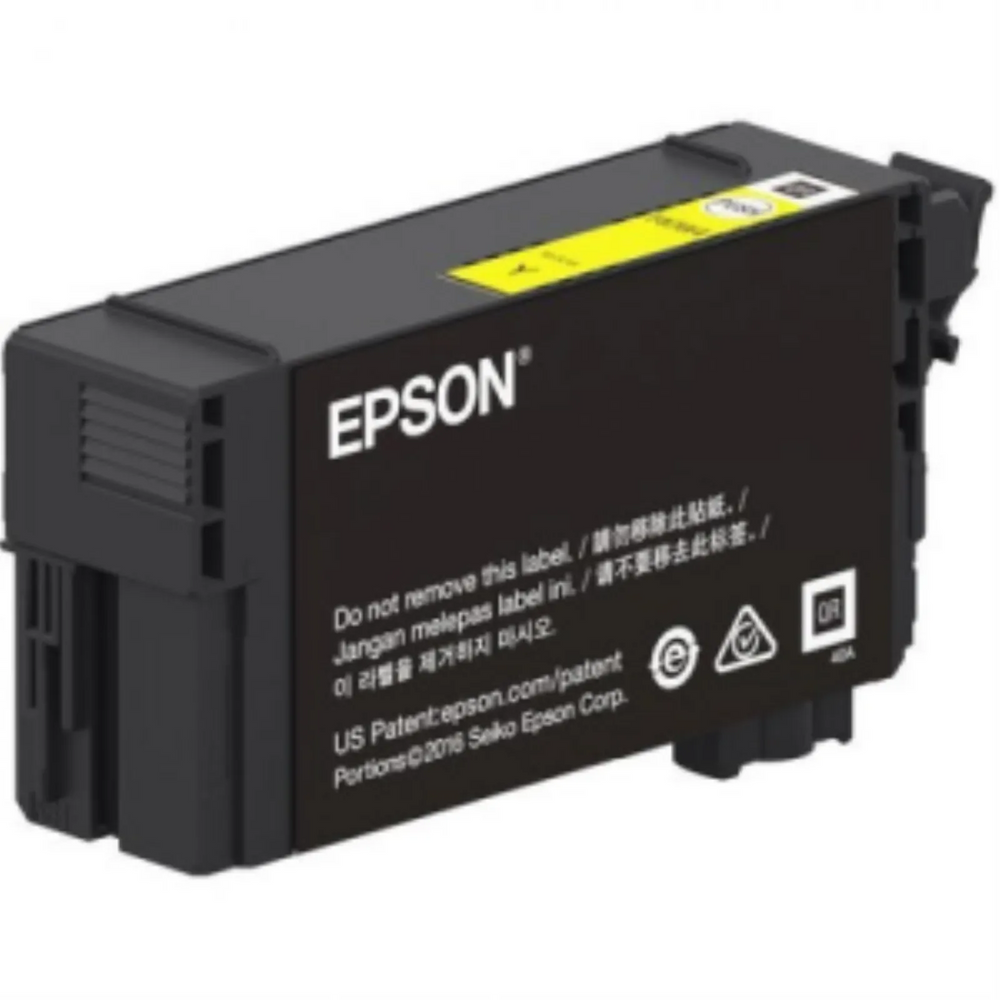 Epson UltraChrome XD2 Yellow Ink Cartridge, 350MLT41