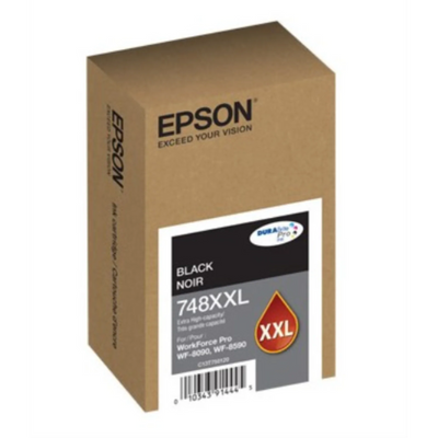 Epson T748XXL Black Original Ink Cartridge (T748XXL120)
