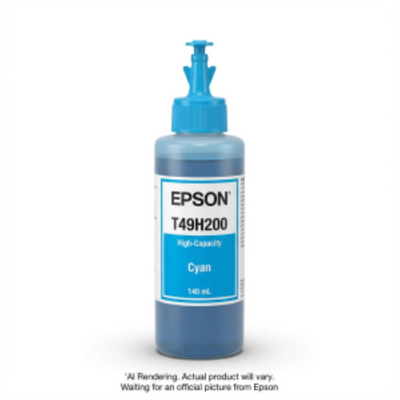 Epson T49H Cyan Ink Bottle 140 ML SC-T3170xT49H200