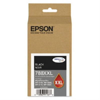 Cartouche d'encre noire Epson T788 DURABrite Ultra XXL (T788XXL120)