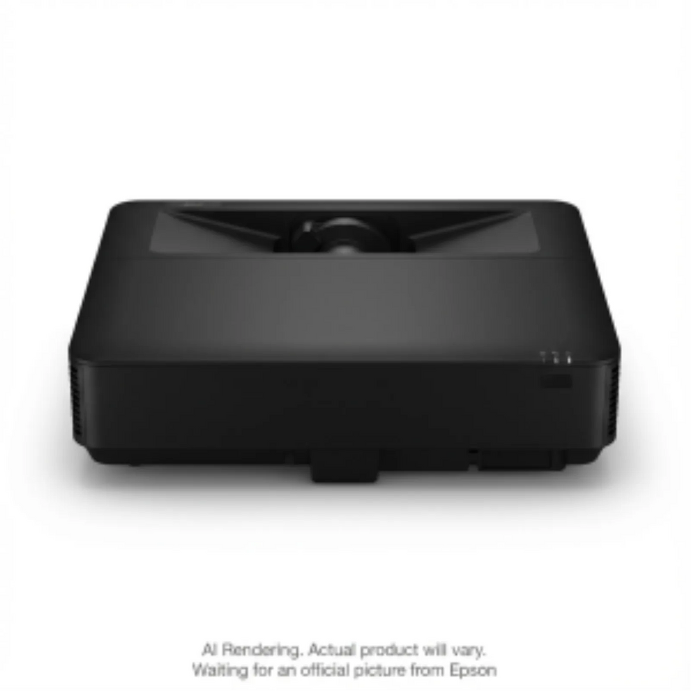 EPSON PowerLite 815E Ultra Short-throw Laser Projector, Wifi Miracast, 5000 Lumens, 1080p with 4KE, Black