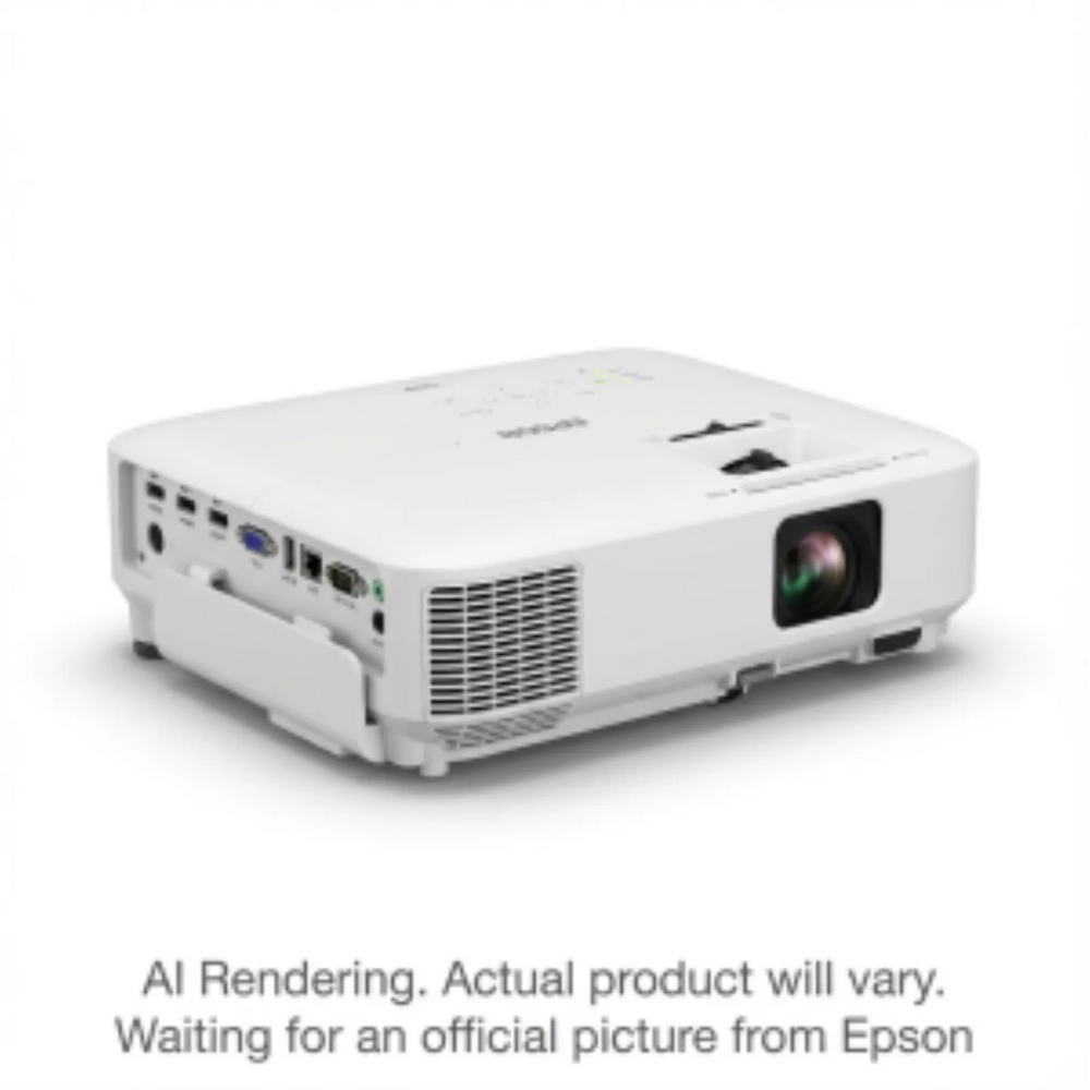 EPSON PowerLite L260F Laser Projector, Wifi Miracast, 4600 Lumens, 1080p, White